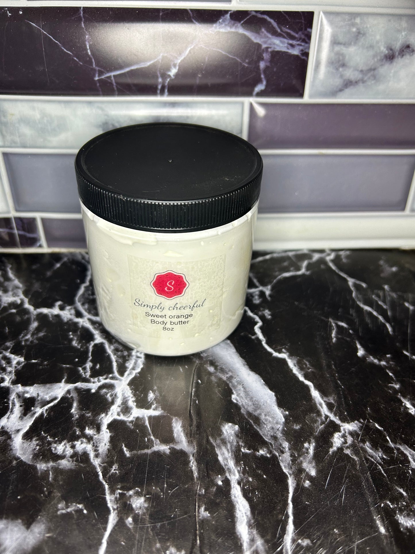 Sweet orange body butter