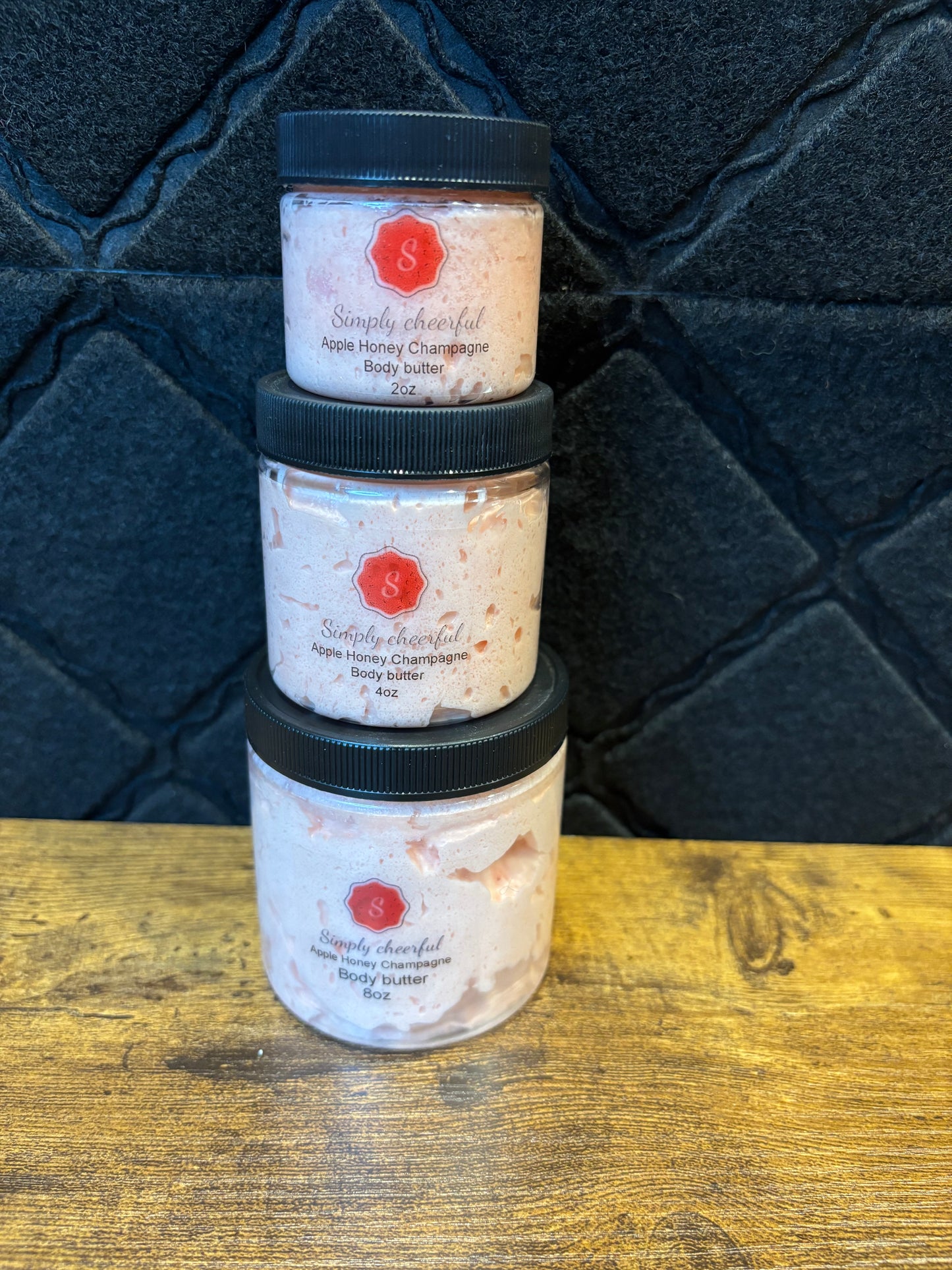 Apple honey champagne body butter
