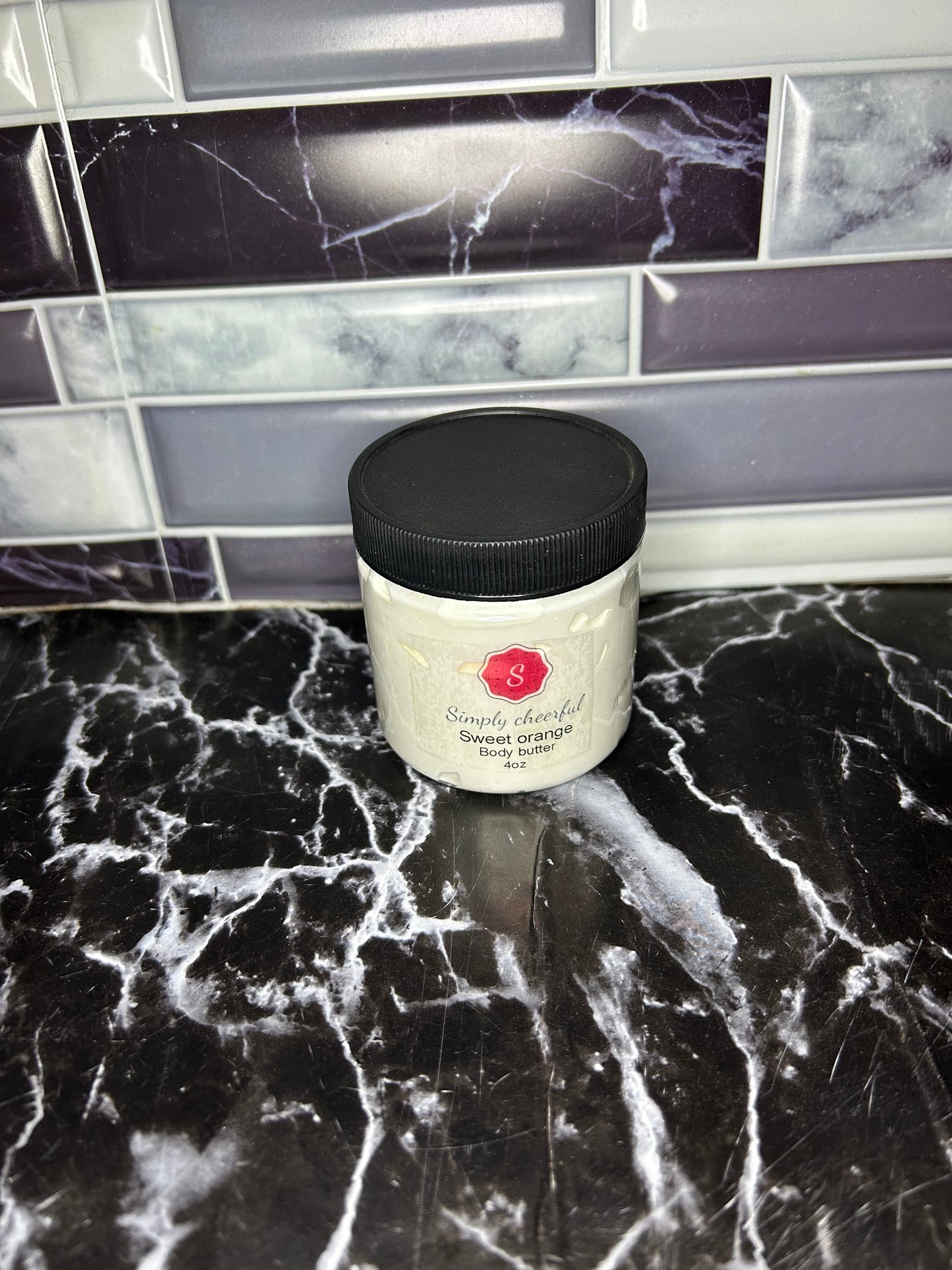 Sweet orange body butter