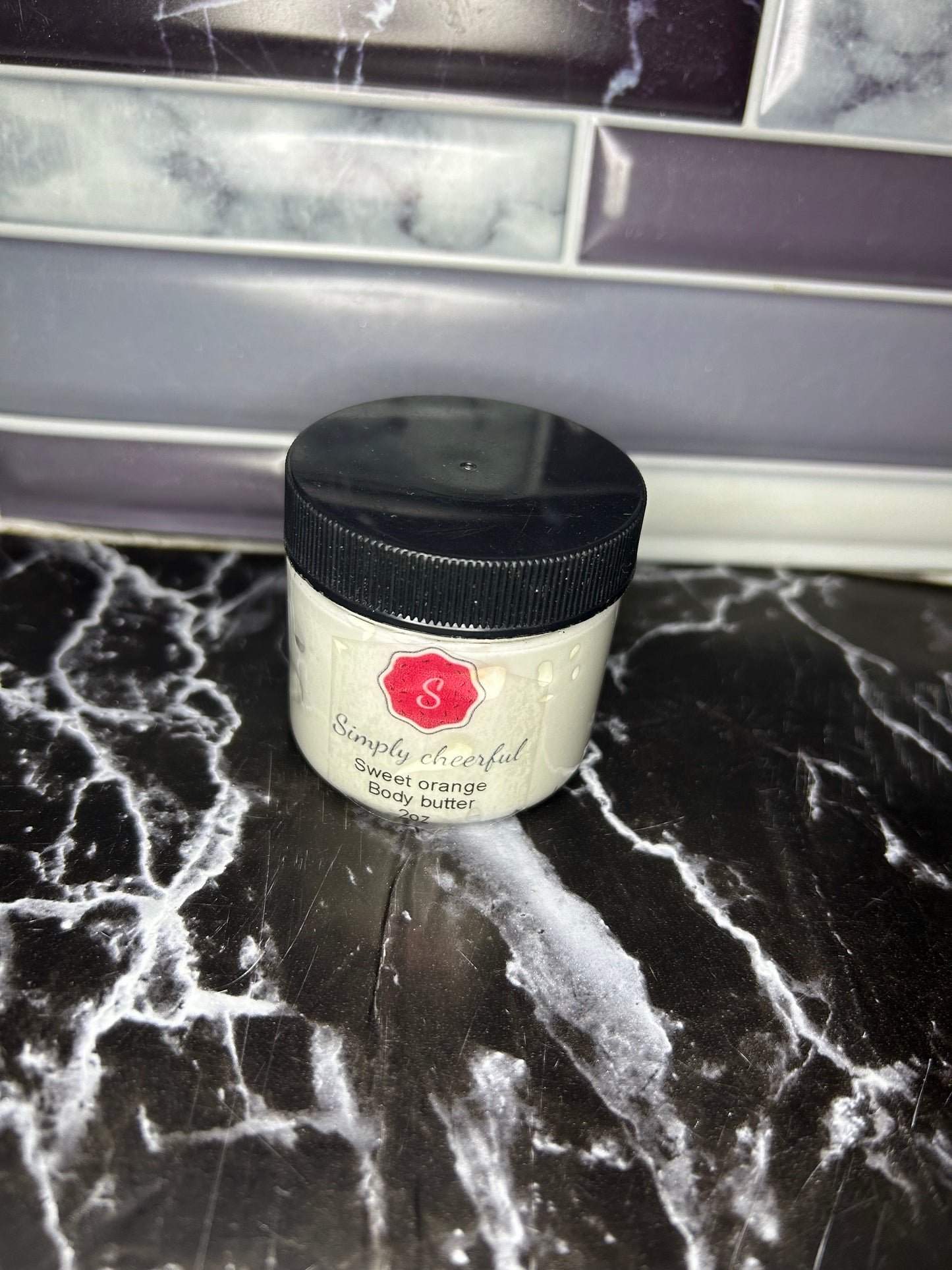 Sweet orange body butter