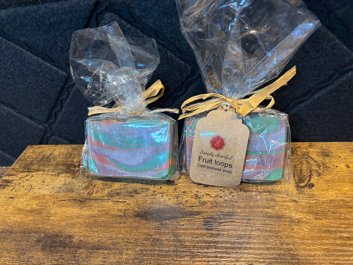 Fruit loops cold process soap