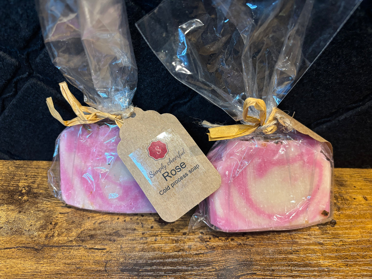 Rose cold process soap