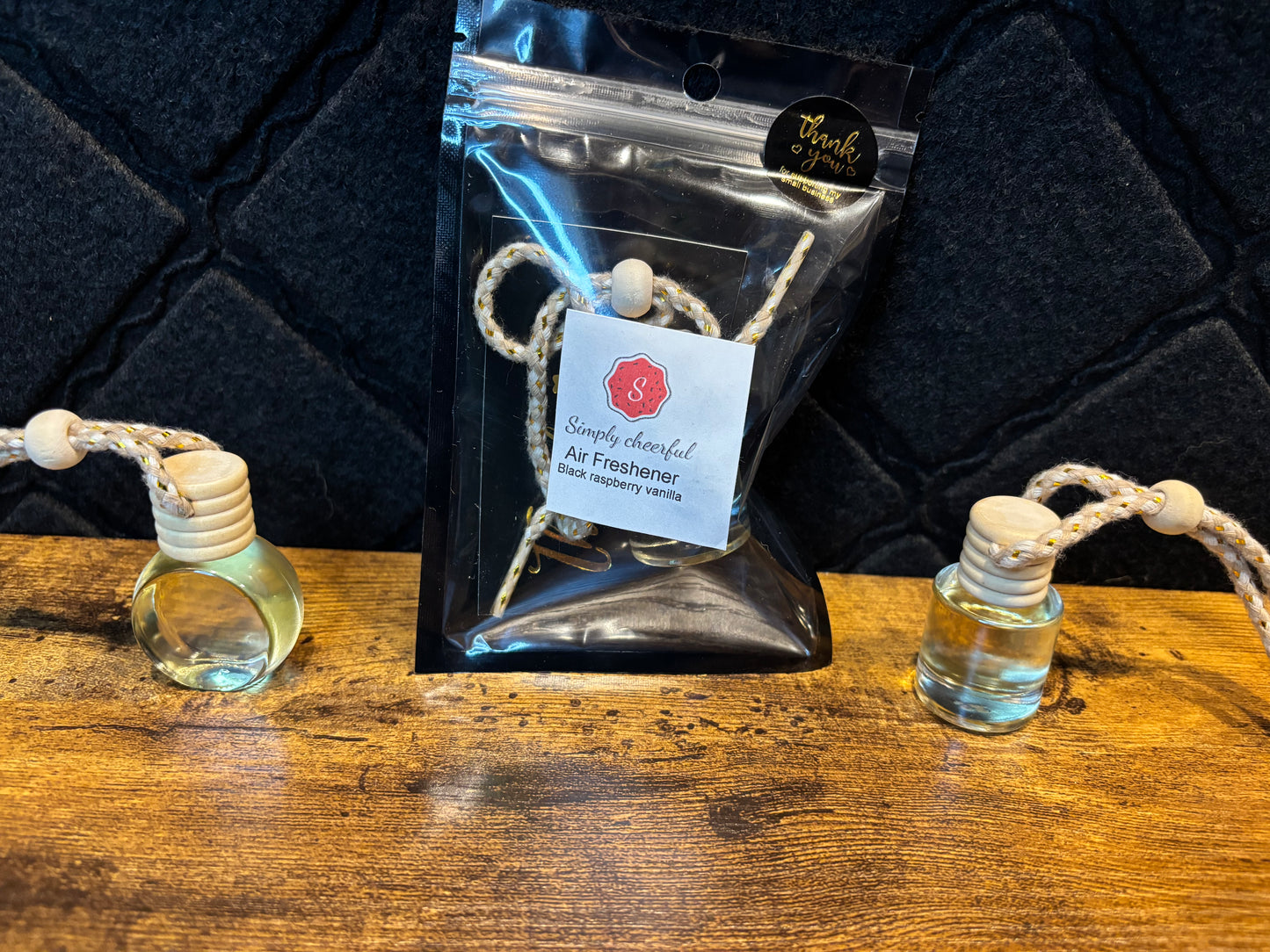 Black raspberry vanilla air freshener