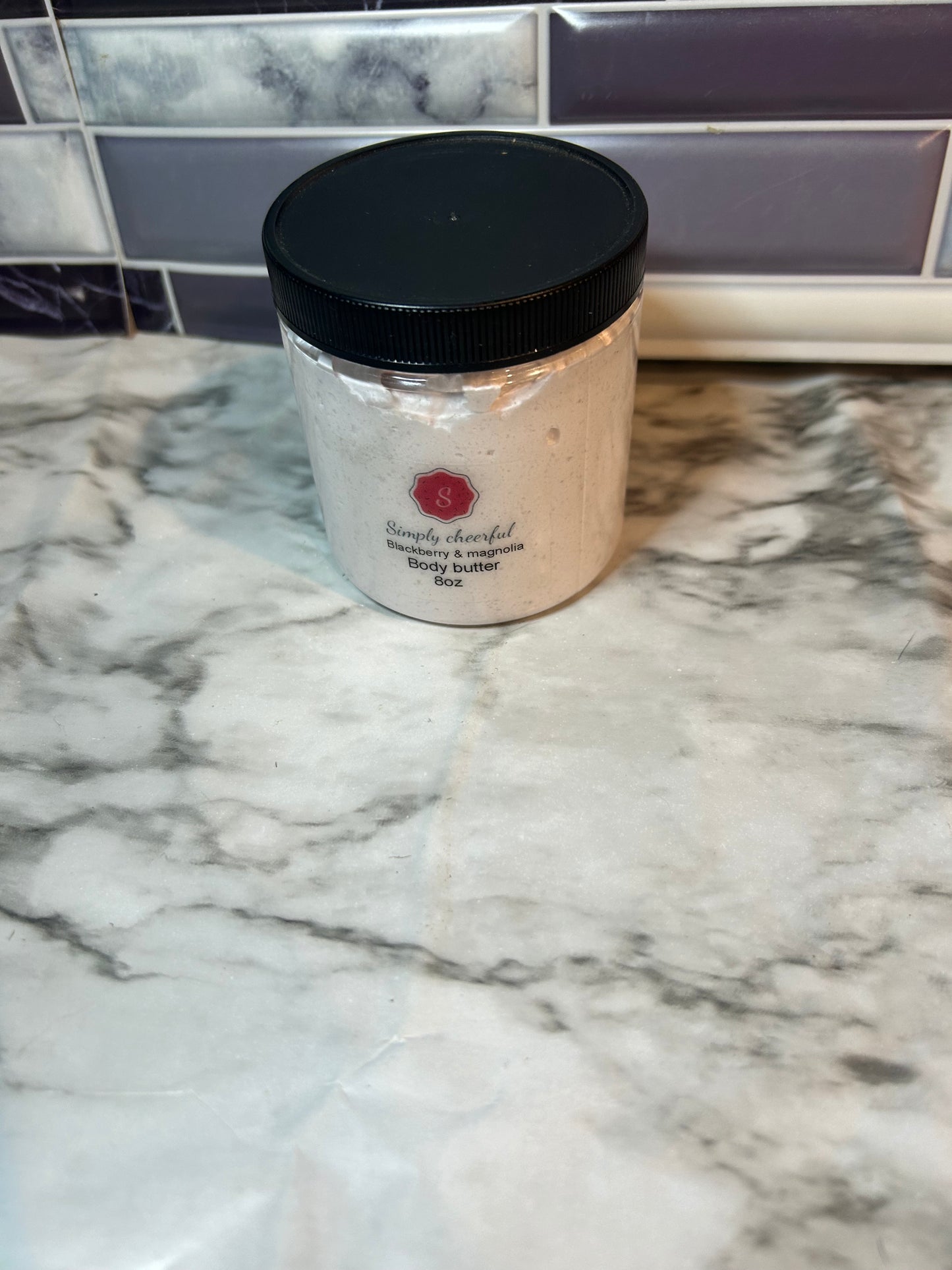 Blackberry & magnolia body butter