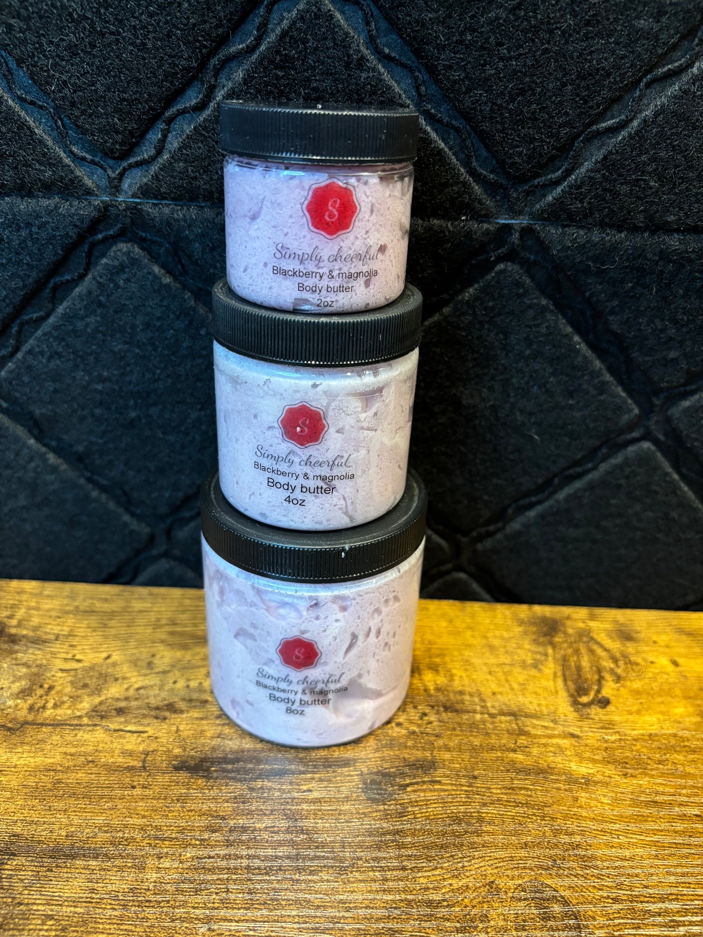Blackberry & magnolia body butter