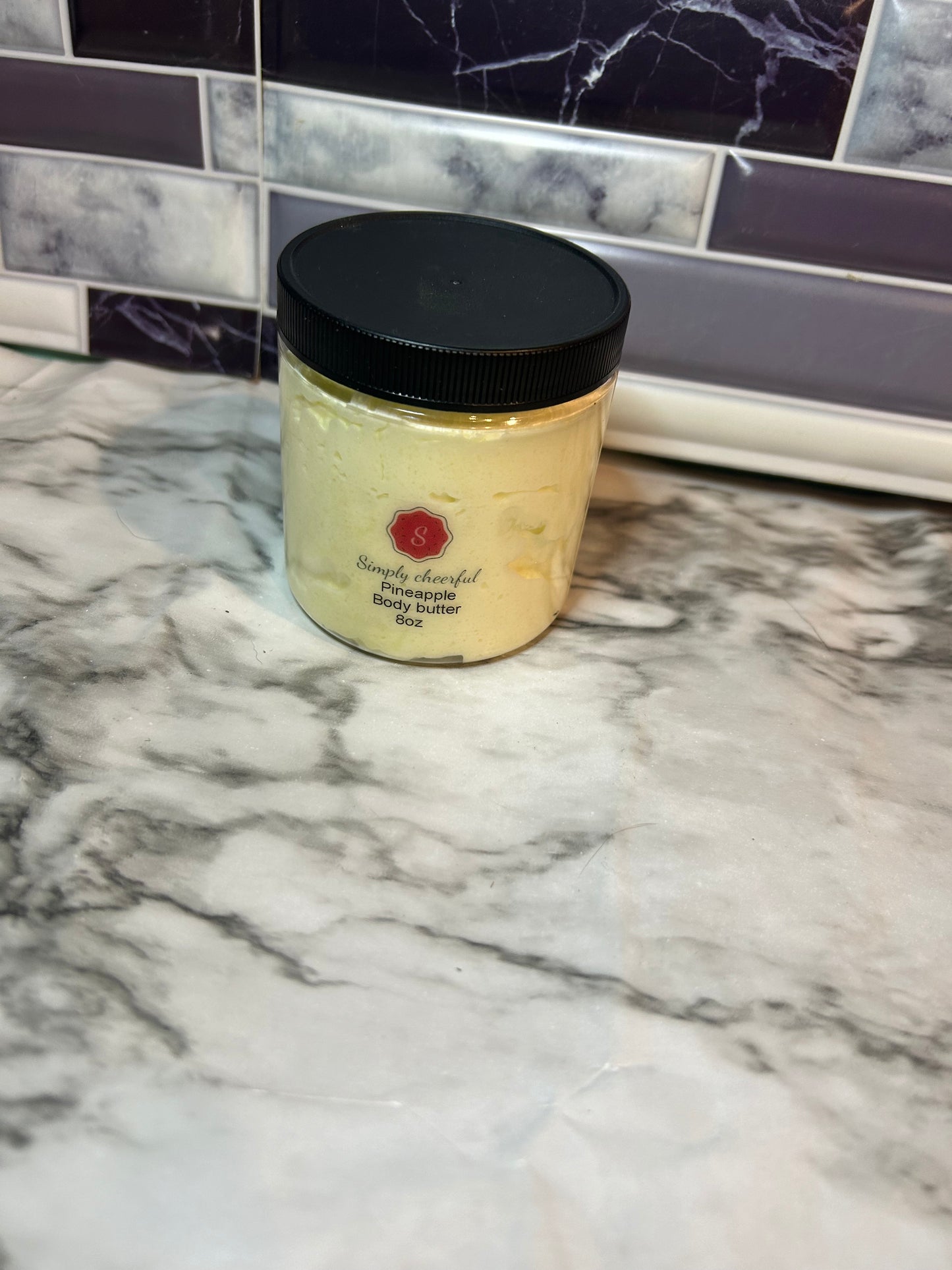 Pineapple body butter