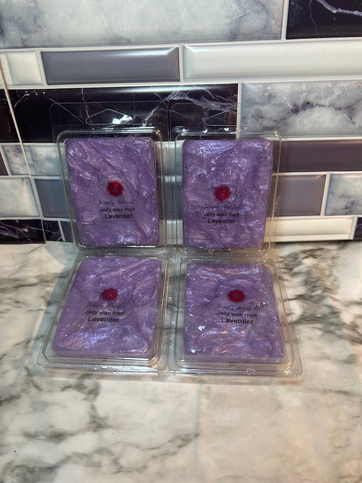 Lavender jelly wax melts