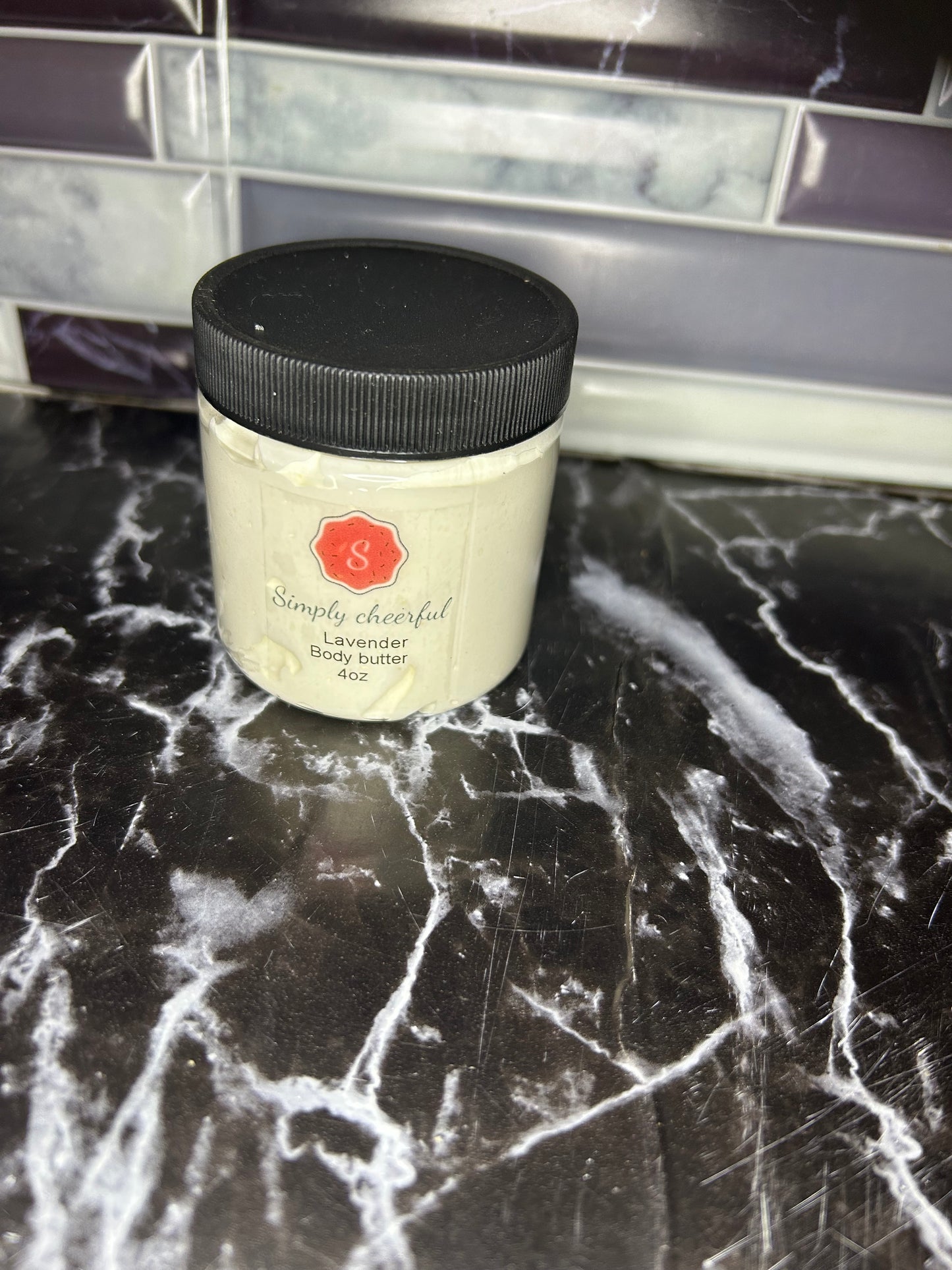 Lavender body butter