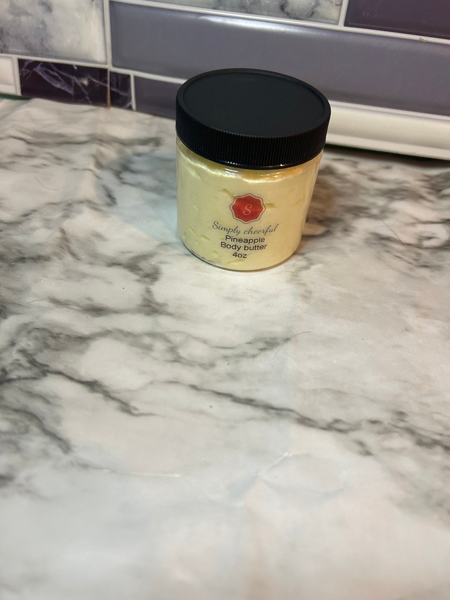 Pineapple body butter