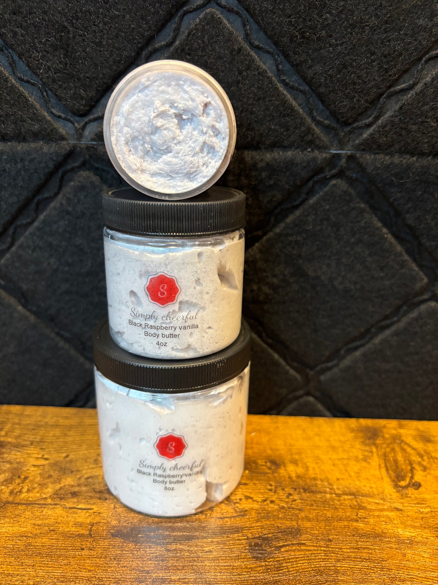 Black raspberry vanilla body butter
